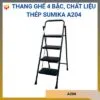 Thang ghế 4 bậc, chất liệu thép Sumika A204