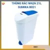 Thùng rác nhựa 21L Sumika B021