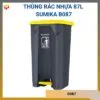 Thùng rác nhựa 87L Sumika B087