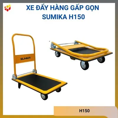 Xe đẩy hàng gấp gọn Sumika H150