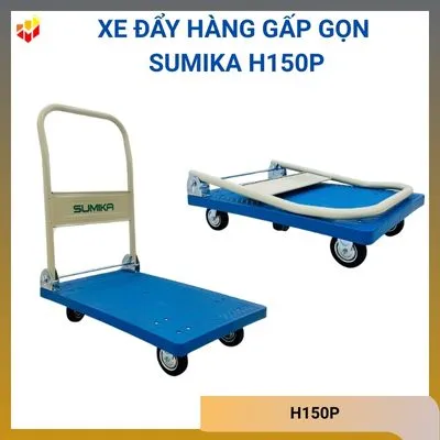 Xe đẩy hàng gấp gọn Sumika H150P