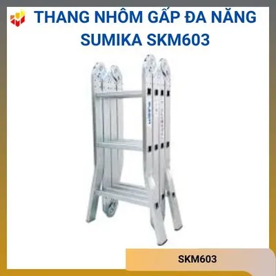 Thang nhôm gấp đa năng Sumika SKM603