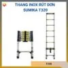 Thang inox rút đơn Sumika T320
