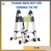 Thang inox rút đôi Sumika TA190