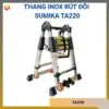 Thang inox rút đôi Sumika TA220