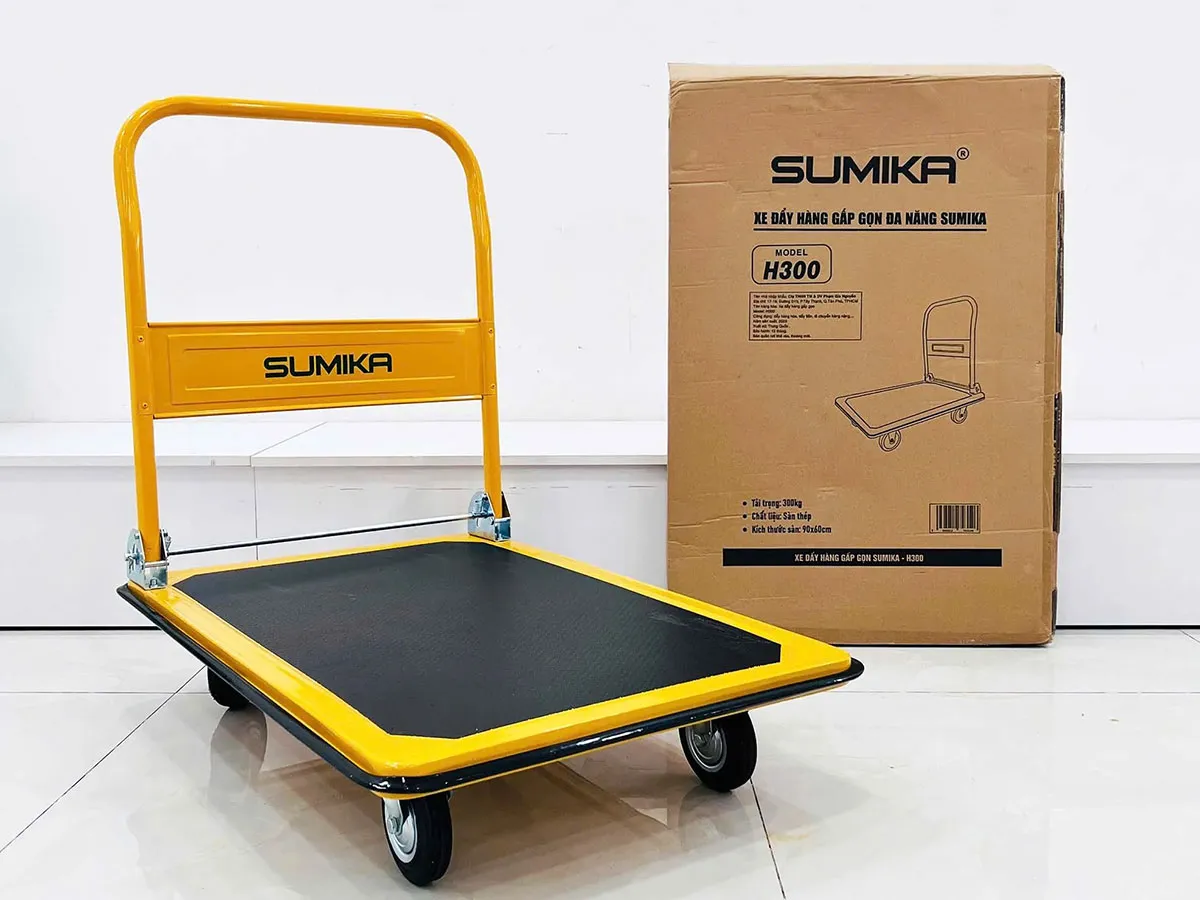 Xe đẩy hàng gấp gọn Sumika H300