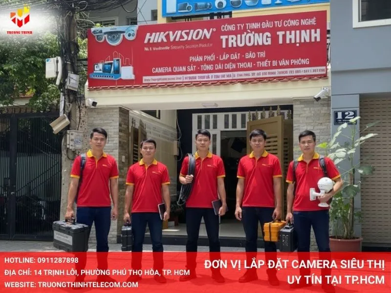 Đơn vị lắp đặt camera siêu thị uy tín tại TP.HCM