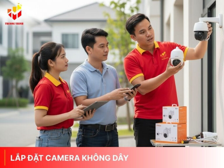 Lắp đặt camera không dây
