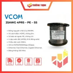 VCOM 25AWG 4PRS – PE – SS