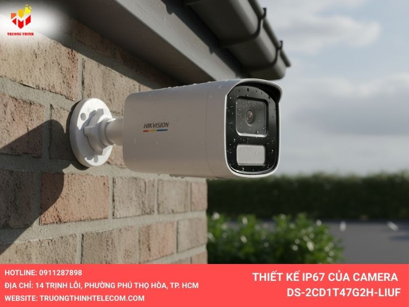 Camera DS-2CD1T47G2H-LIUF chuẩn IP67