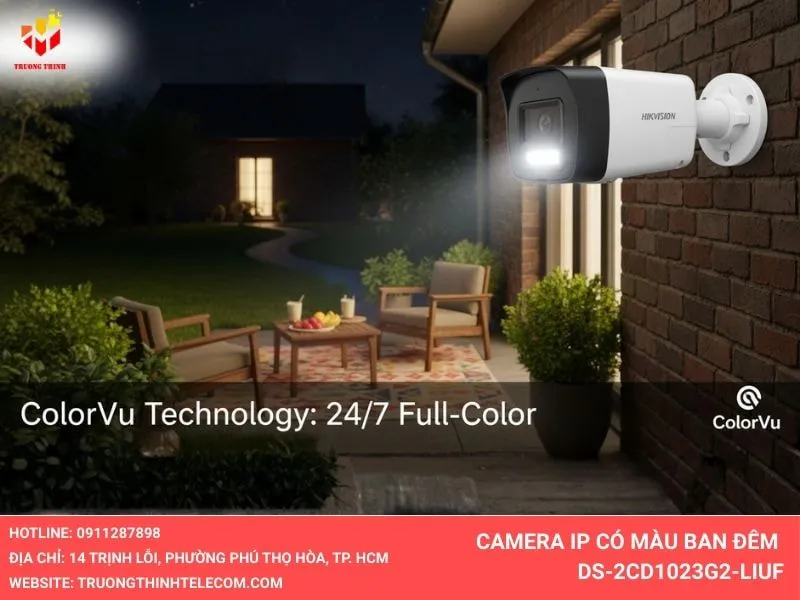 Camera Hikvision DS-2CD1023G2-LIUF colorvu
