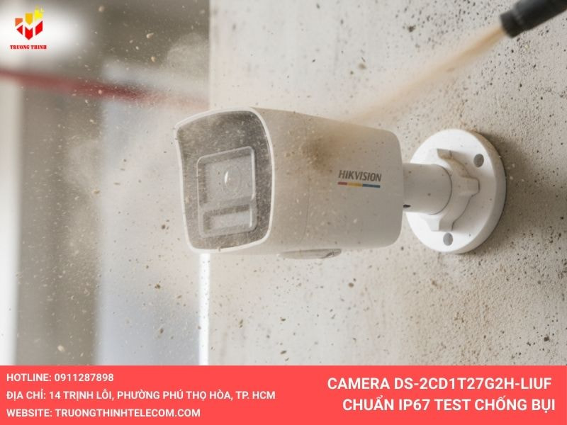 Camera DS-2CD1T27G2H-Liuf chống bụi