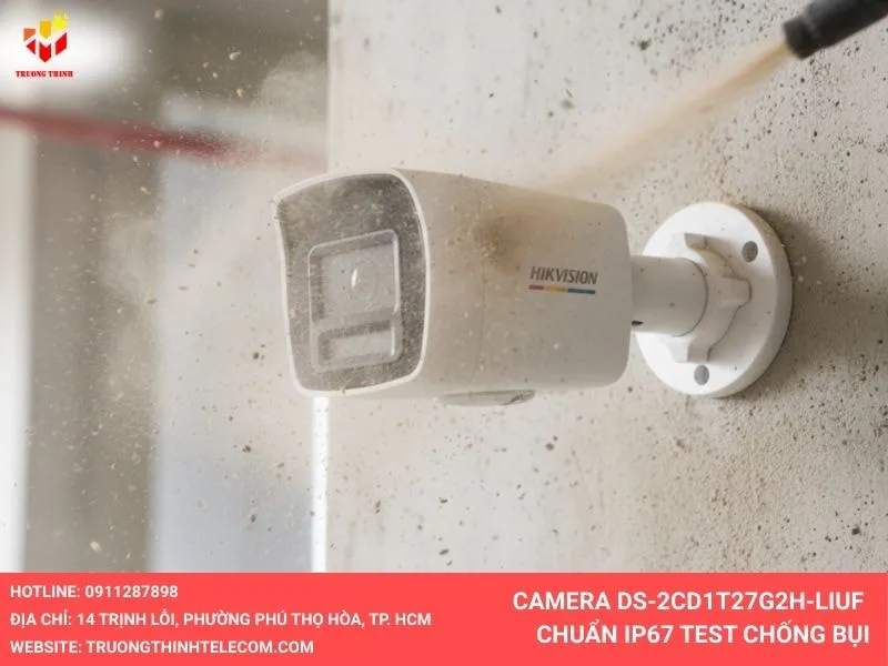 Camera DS-2CD1T27G2H-Liuf chống bụi