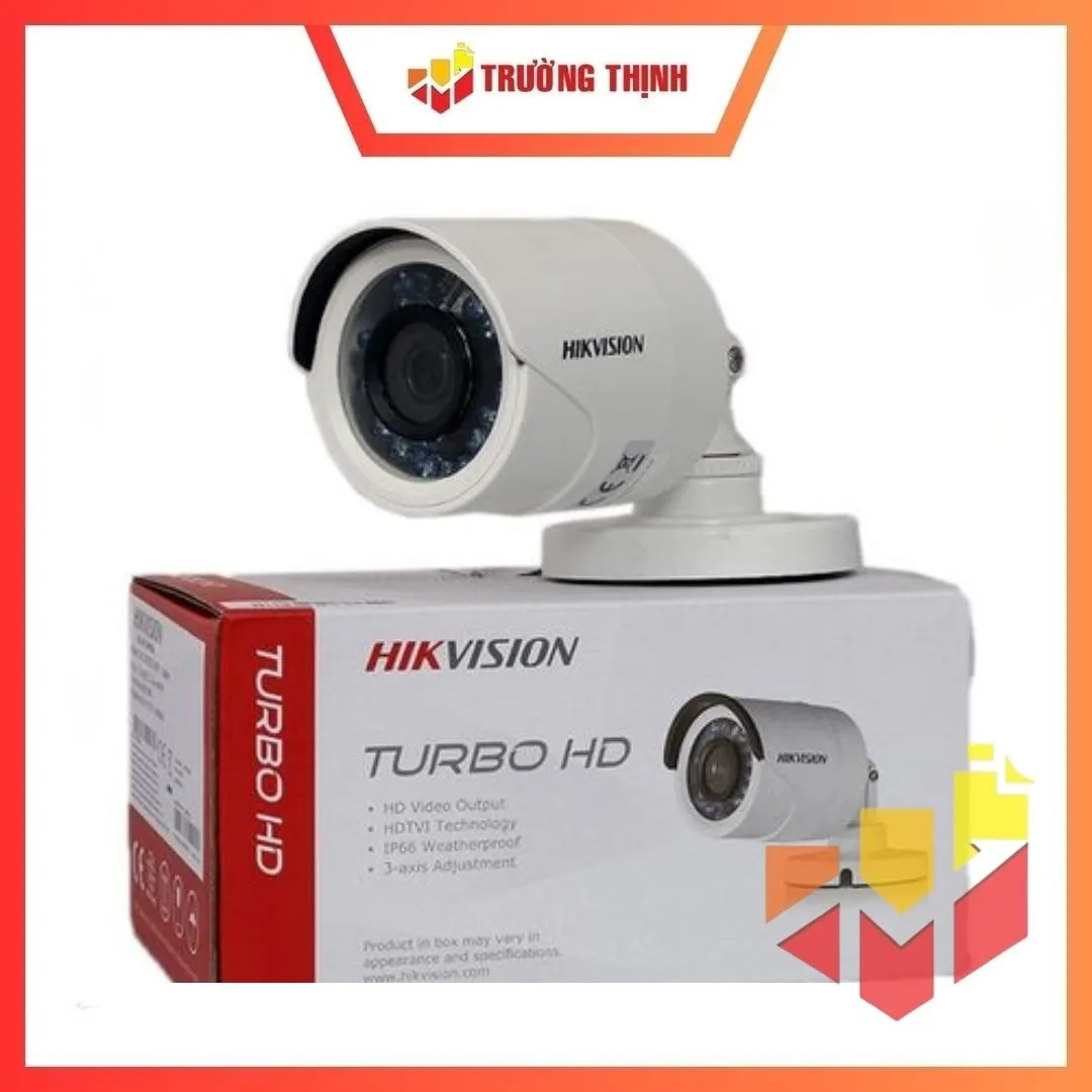 Camera HDTVI 2MP Hikvision DS-2CE16D0T-IRP