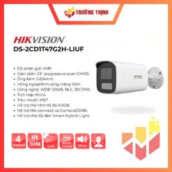 Camera DS-2CD1T47G2H-LIUF