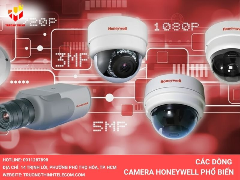 Các dòng Camera Honeywell phổ biến