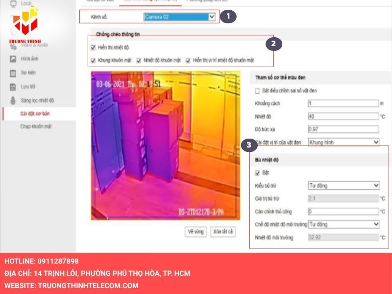 Thiết lập kênh số camera 02