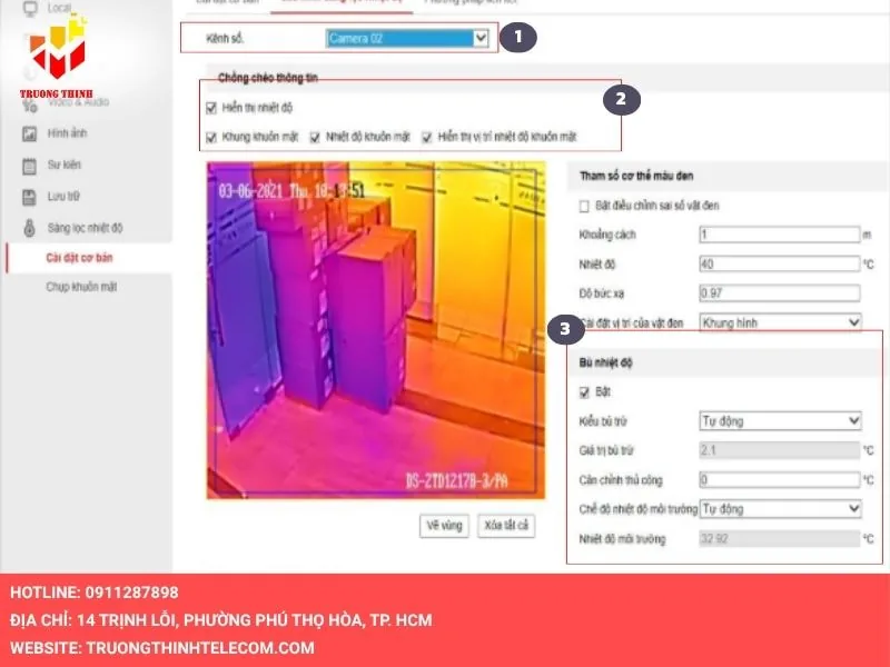 Thiết lập kênh số camera 02
