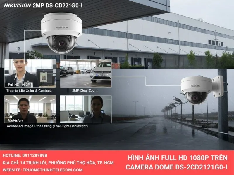 Camera DS-2CD2121G0-I full HD 1080p