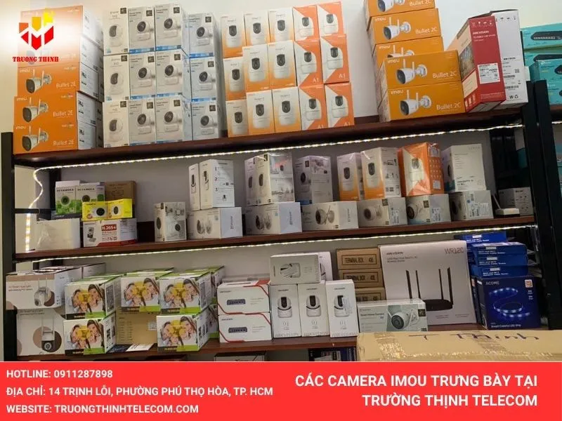 Camera Imou hàng trưng bày tại Trường Thịnh Telecom