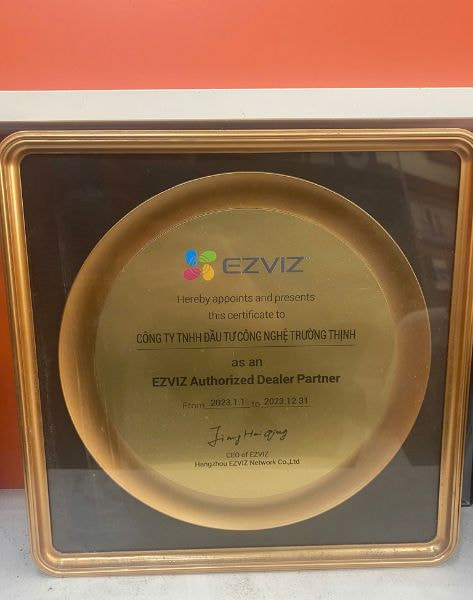 Chứng nhận Ezviz