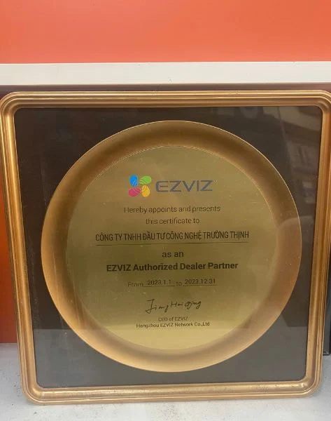 Chứng nhận Ezviz