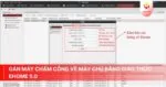 Gán máy chấm công về máy chủ bằng giao thức Ehome 5.0