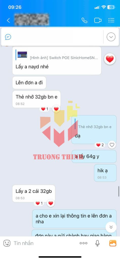 Khách hàng tại Trường Thịnh