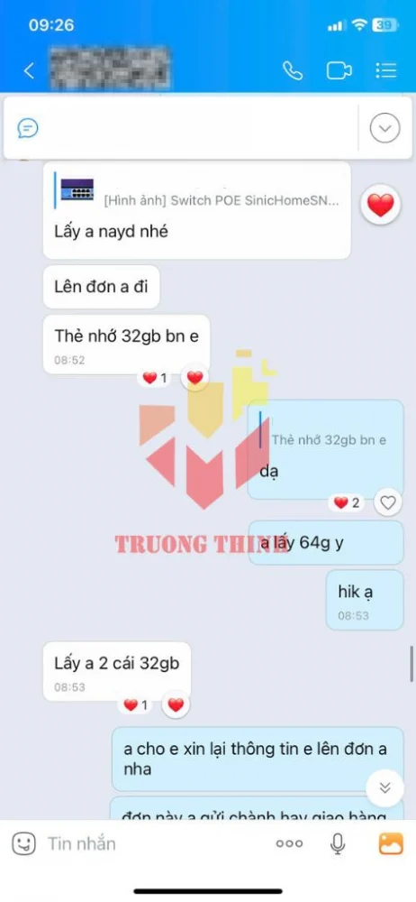 Khách hàng tại Trường Thịnh