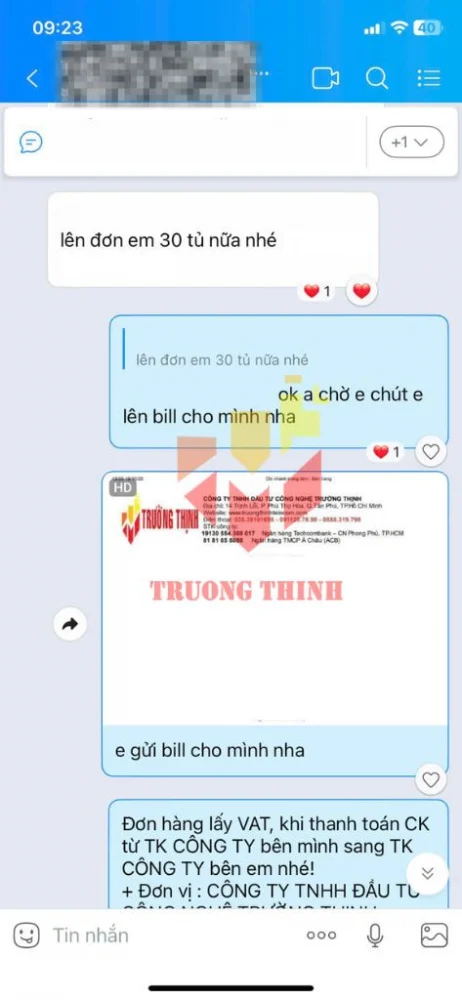 Khách hàng của Trường Thịnh