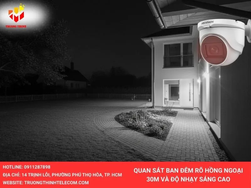 quan sát ban dem ro hong ngoai 30m