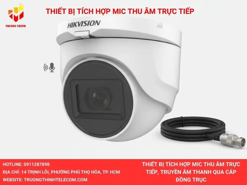 tích hợp thu âm trực tiếp