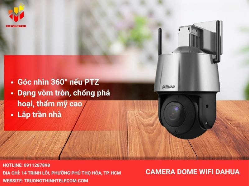 Camera wifi dome Dahua