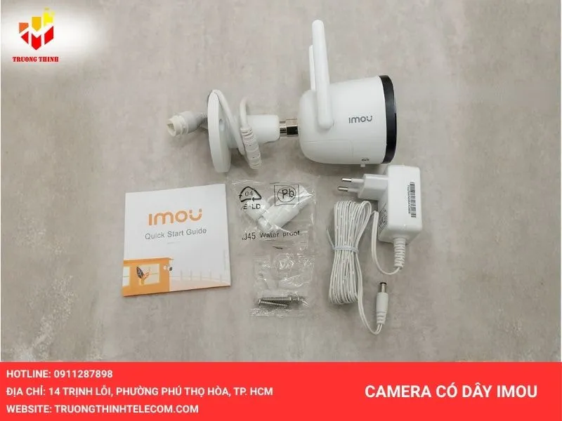 Camera wifi Imou có dây