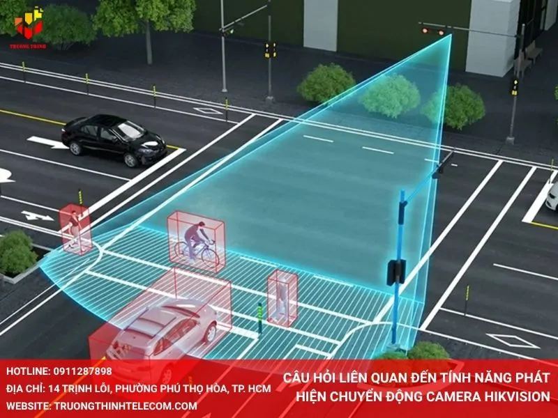 Câu hỏi liên quan đến tính năng phát hiện chuyển động camera Hikvision