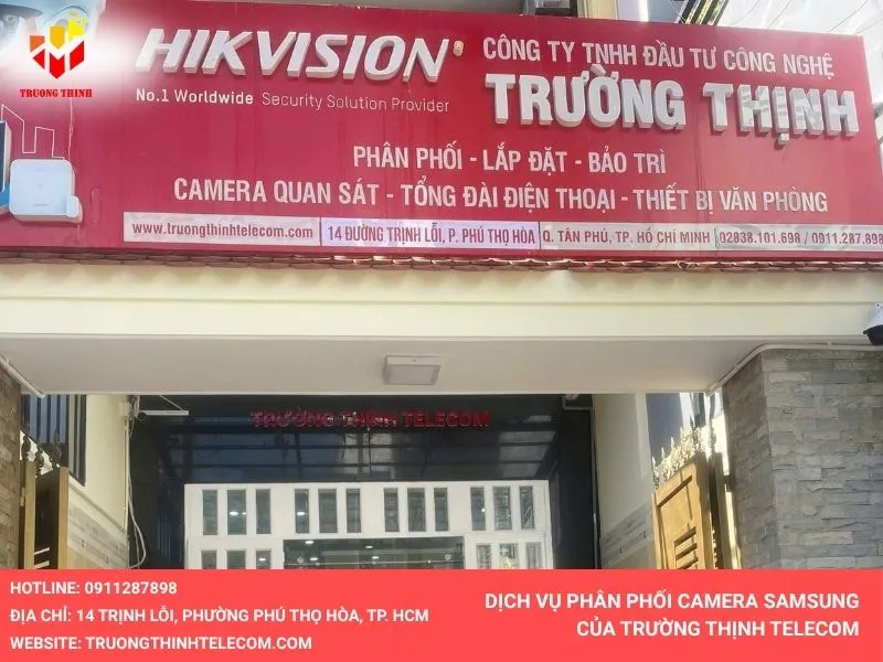 Dịch vụ phân phối Camera Samsung của Trường Thịnh Telecom