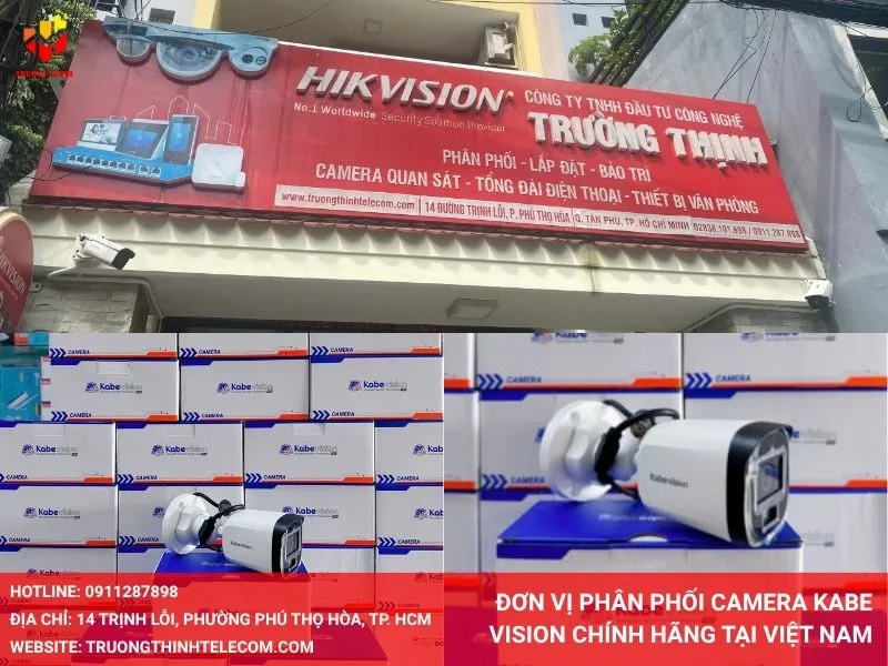 Đơn vị phân phối camera Kabe Vision chính hãng tại Việt Nam