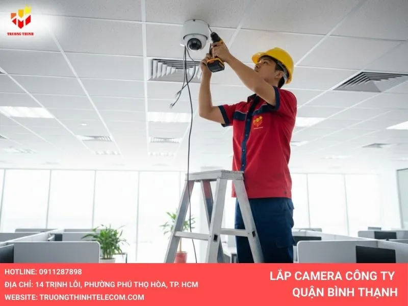 Lắp camera công ty tại quận Bình Thạnh