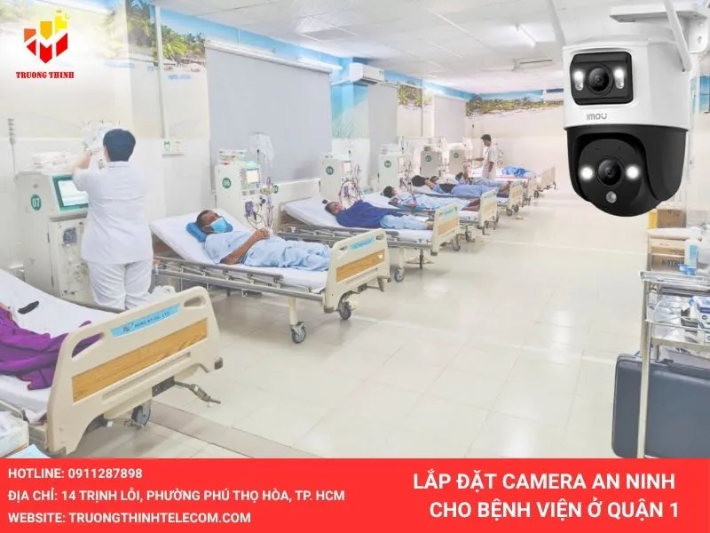 Lắp đặt camera bệnh viện quận 1