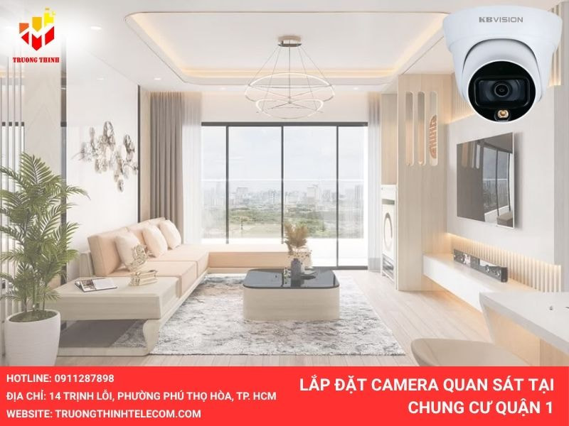 Lắp đặt camera chung cư quận 1