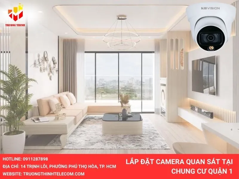 Lắp đặt camera chung cư quận 1