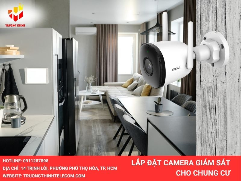 Lắp đặt camera giám sát cho chung cư quận Tân Phú