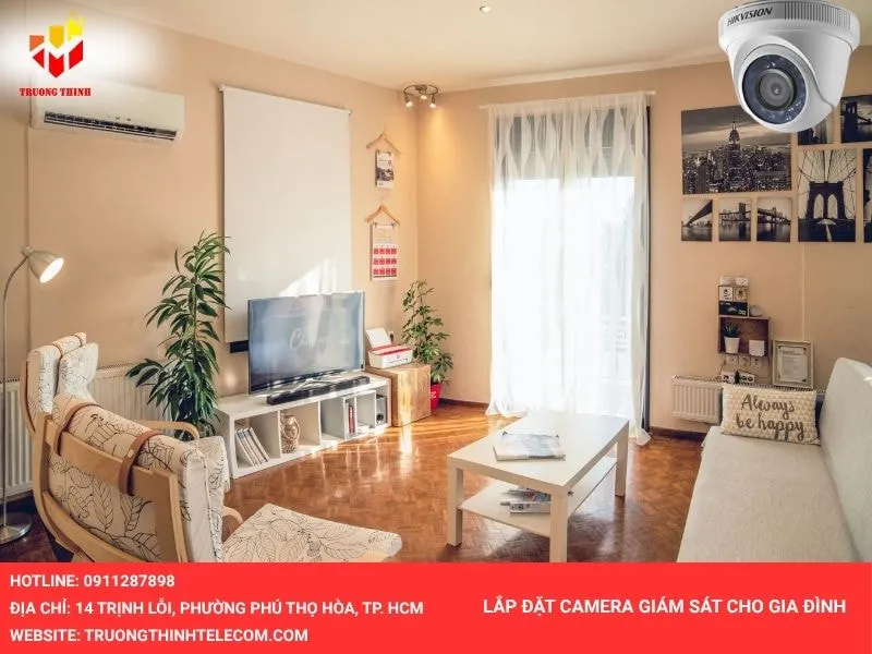Lắp đặt camera giám sát cho gia đình quận 4