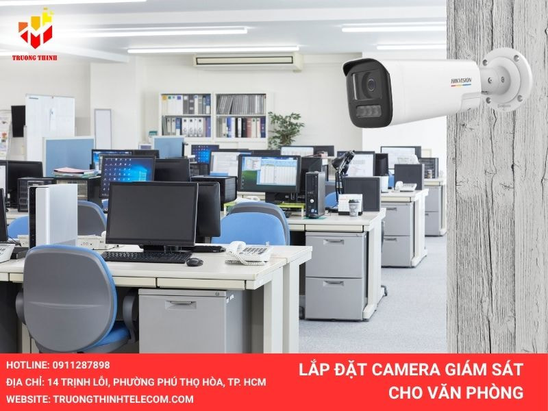 Lắp đặt camera giám sát cho văn phòng quận 8