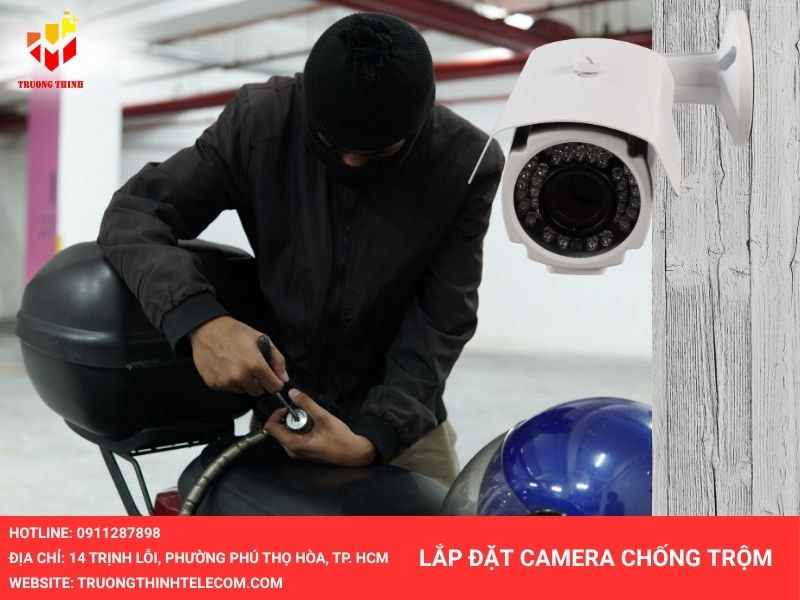 Lắp đặt camera chống trộm ở quận 12