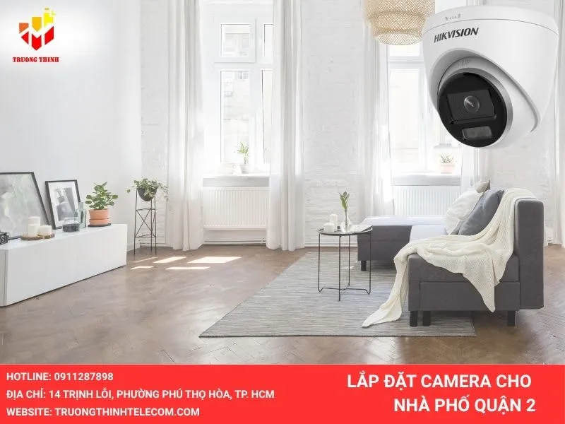 Lắp đặt camera an ninh nhà phố quận 2
