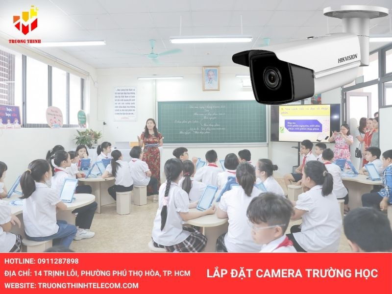 Lắp đặt camera trường học tại quận 1