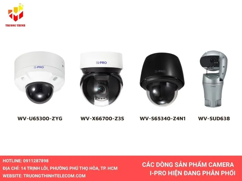 Một số Camera IPRO đang phân phối tại Trường Thịnh Telecom