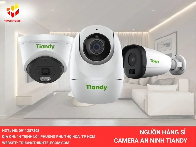 Nguồn hàng sỉ camera Tiandy