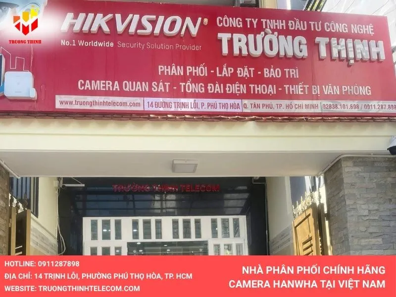 Nhà phân phối camera Hanwha chính hãng tại Việt Nam